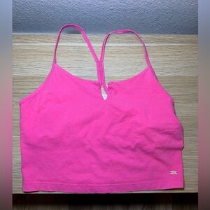Pink Victoria Secret Cropped Tank